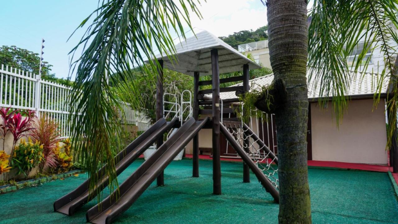 Villa Giardino - Condominio De Frente Para O Mar - Piscina, Quadra Esportiva, Churrasqueira - 5 Pessoas Florianópolis Eksteriør billede
